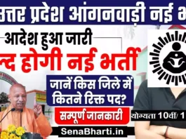 UP Anganwadi Bharti