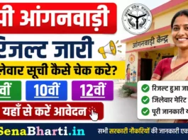 UP Anganwadi Result