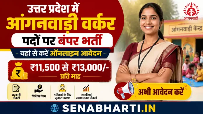 UP Anganwadi Worker Bharti UP Anganwadi Worker Bharti