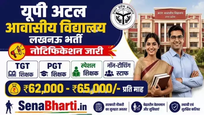 UP Atal Awasiya Vidyalaya Lucknow Bharti