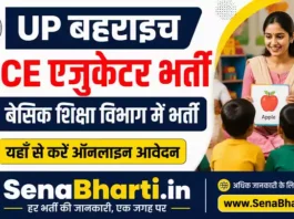 UP Bahraich ECCE Educator Bharti