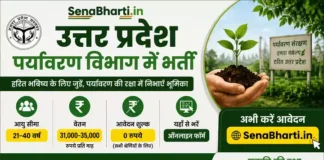 UP Environment Department Bharti