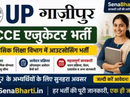 UP Gazipur ECCE Educator Bharti