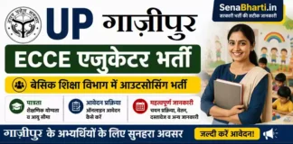 UP Gazipur ECCE Educator Bharti