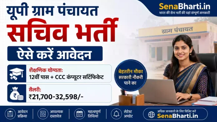 UP Gram Panchayat Sachiv Bharti UP Gram Panchayat Sachiv Bharti