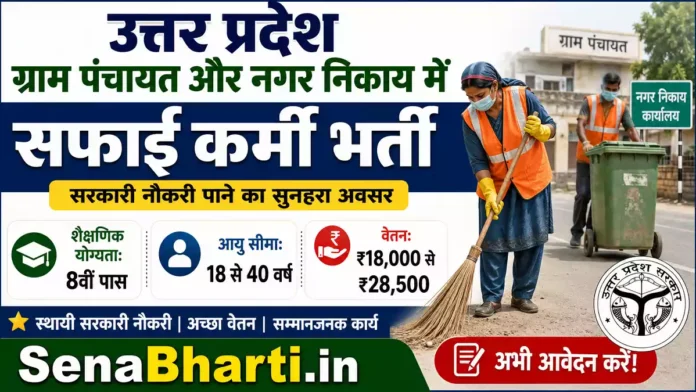 UP Safai Karmchari Bharti UP Safai Karmchari Bharti