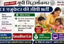 UP Siddharth Nagar ECCE Educator Bharti 2026: सेवायोजन पोर्टल से सीधी भर्ती, यहाँ से करें ऑनलाइन आवेदन UP Siddharth Nagar ECCE Educator Bharti