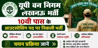 UP Van Nigam Lucknow Bharti
