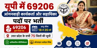 Up Anganwadi Recruitment Notification list