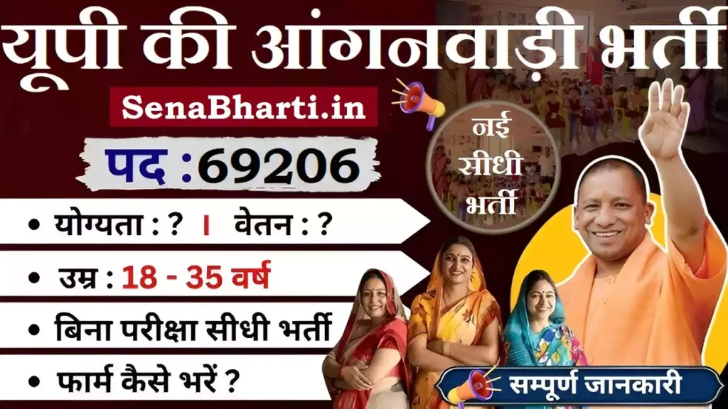 Up anganwadi supervisor sahayika vacancy up anganwadi notification