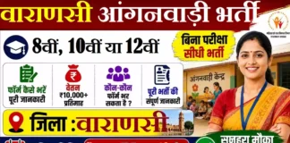 Varanasi Anganwadi Bharti